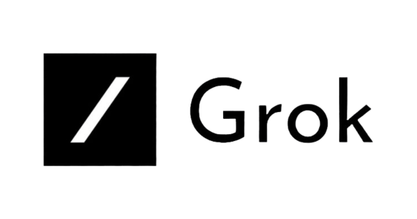 Grok AI logo